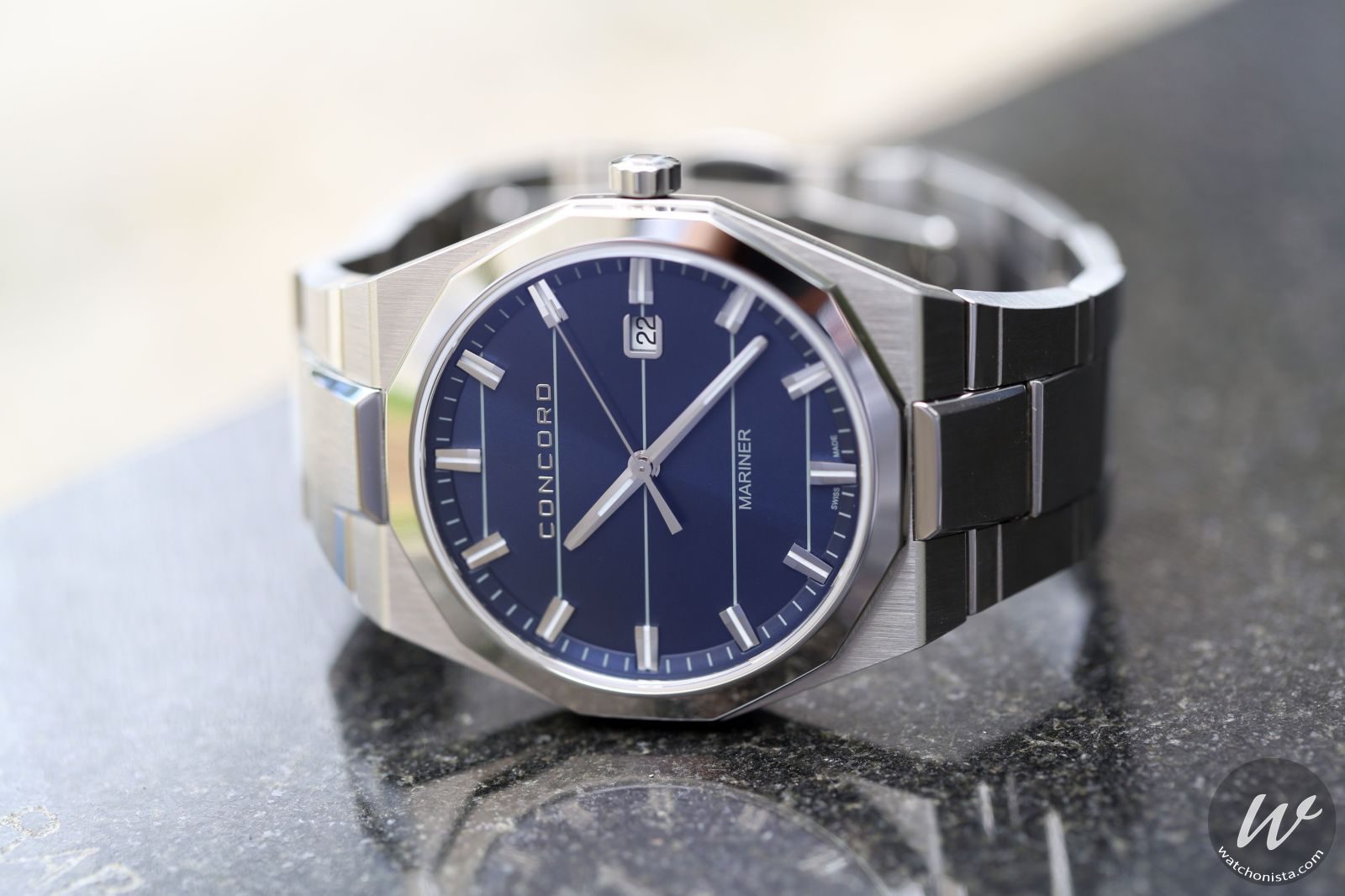 Concord’s new Mariner Gent Cobalt Blue Dial Watchonista