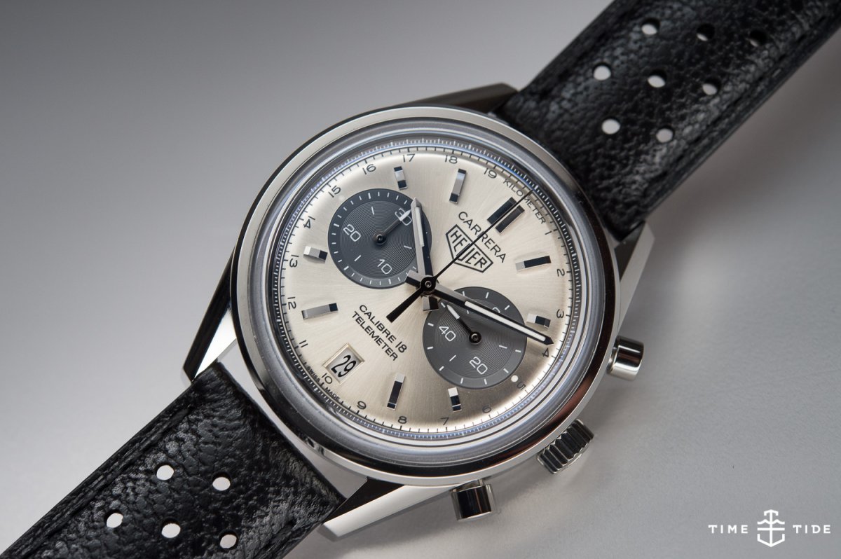 Au port La TAG Heuer Carrera Calibre 18 Telemeter Watchonista