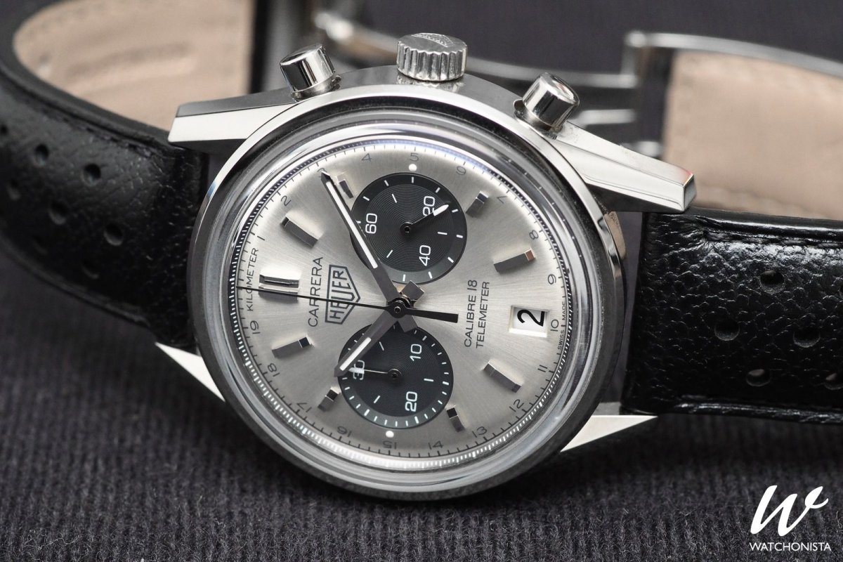 Heuer carrera calibre 18 telemeter sales