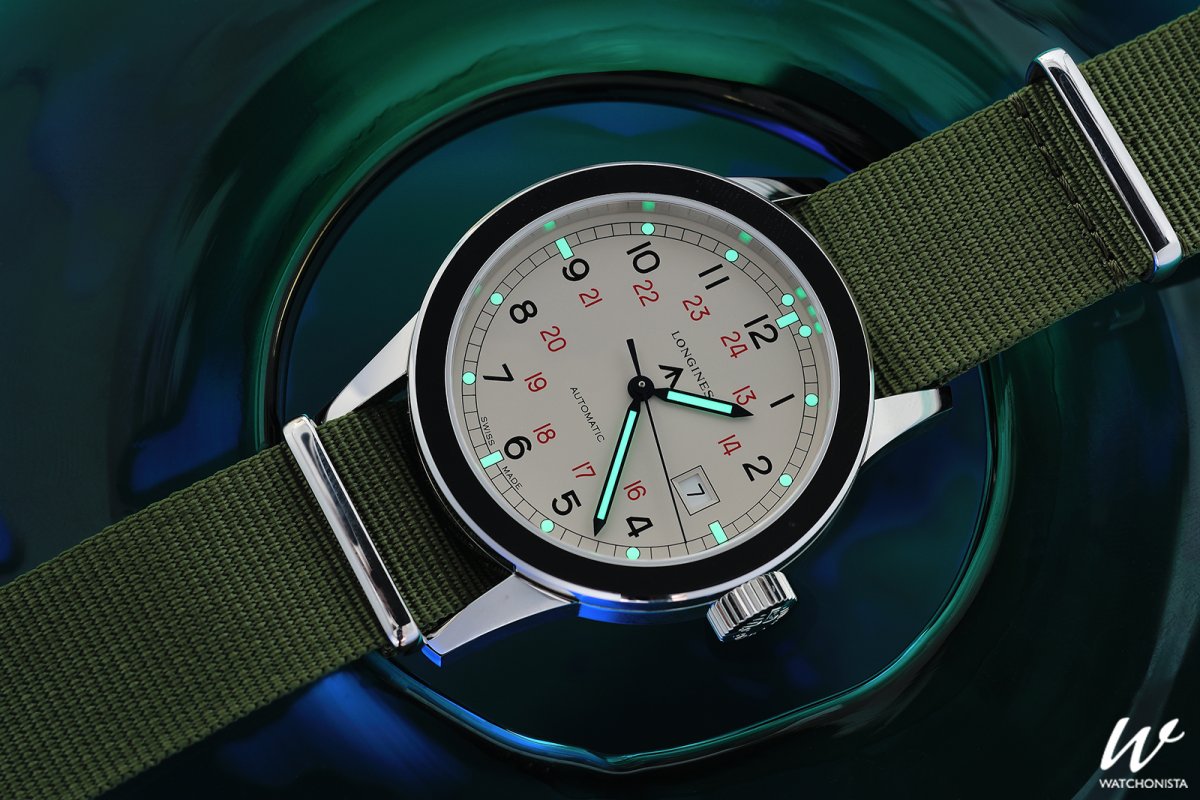 Longines Heritage Military COSD full 
