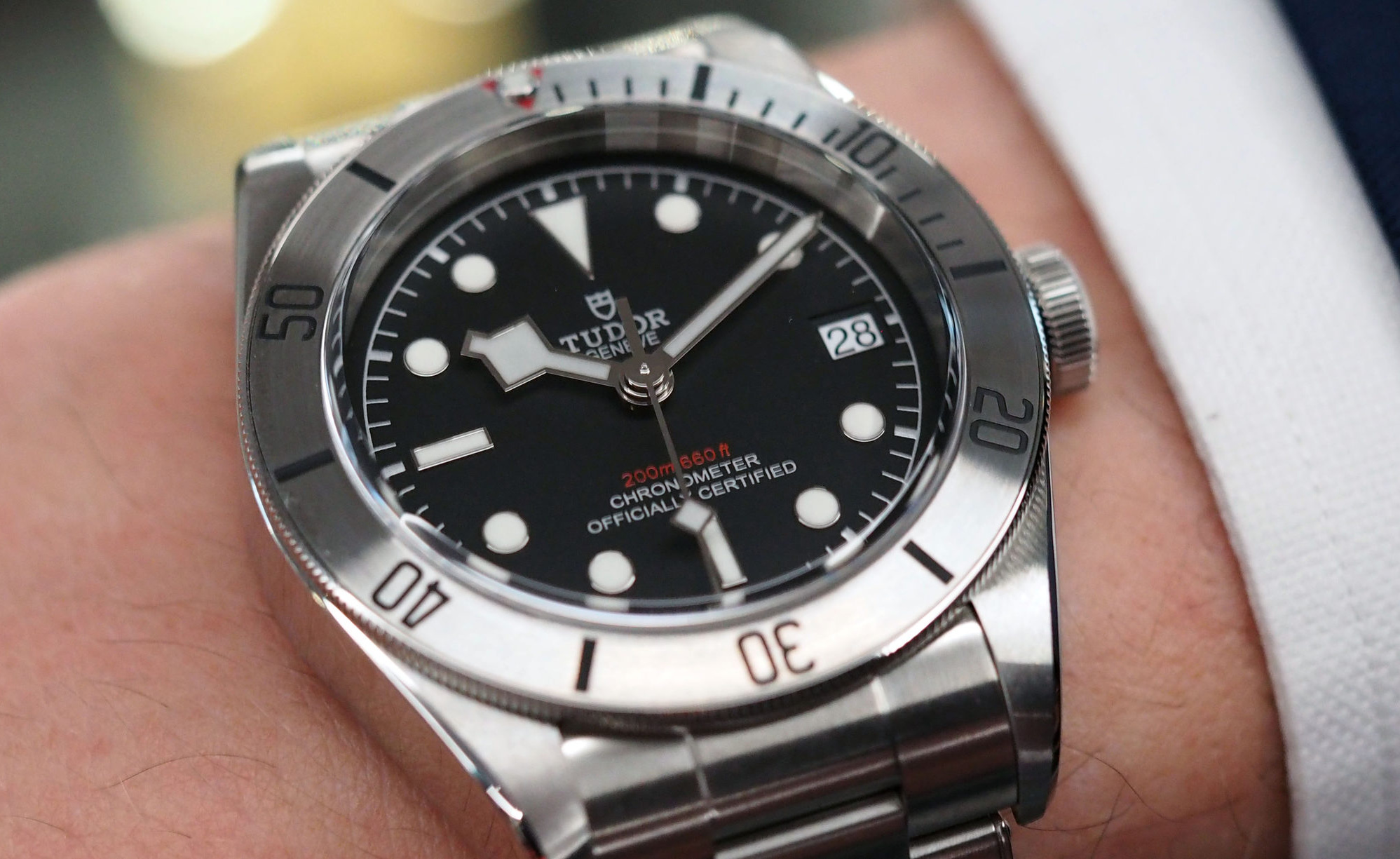 Tudor black bay steel bezel on sale
