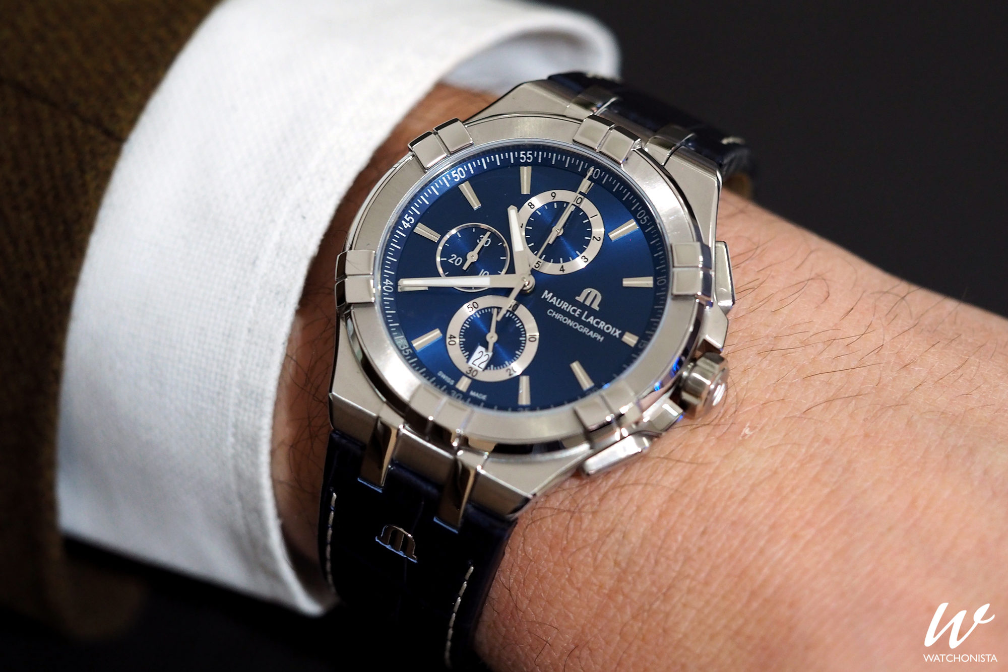 maurice lacroix aikon chronograph