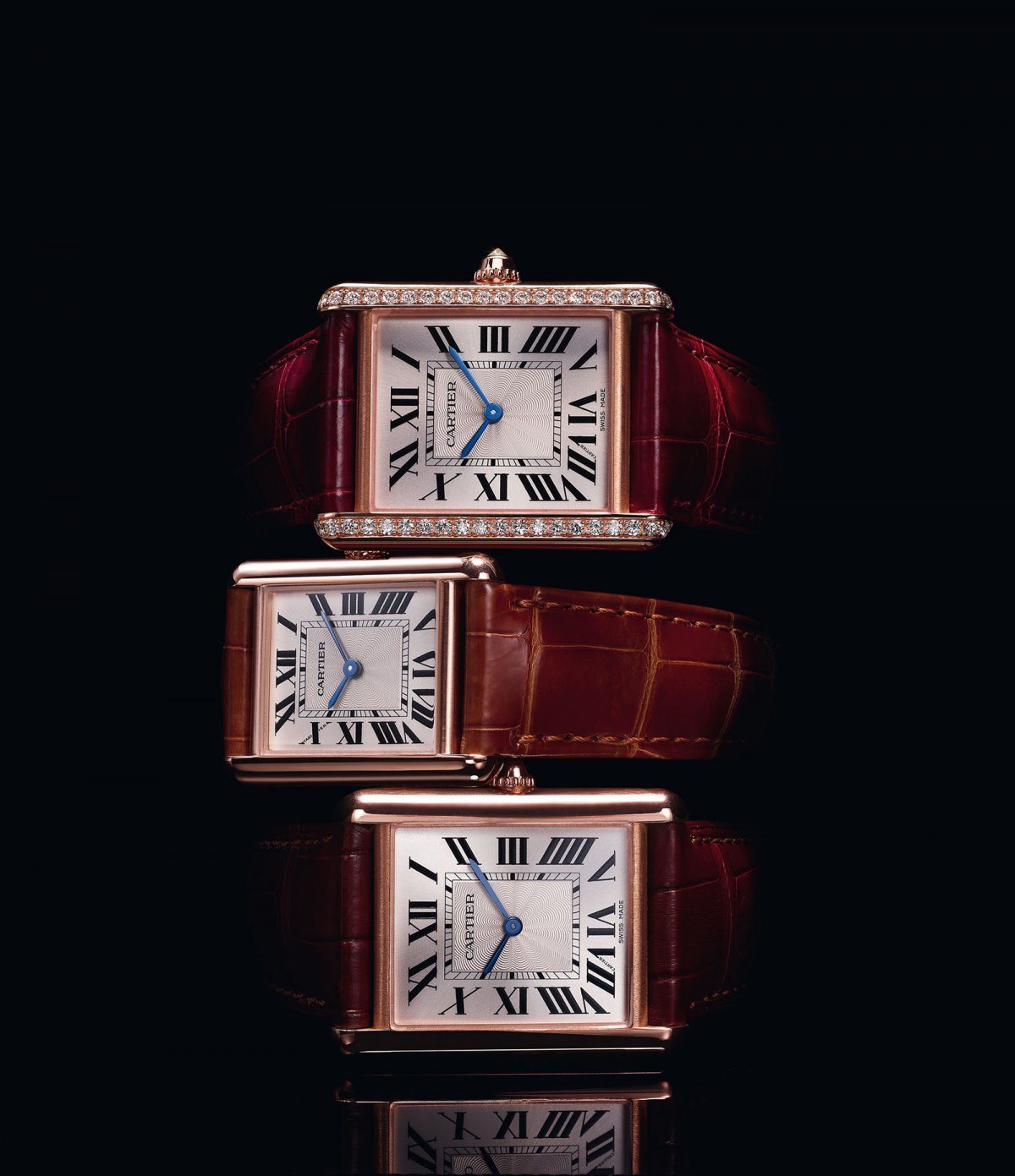 Kapoor Watch on X: Louis #Cartier, drew inspiration from the Renault Tank  in 1917 during the 1st World War for Tank Louis watch. This Cartier watch  for women features a rose gold