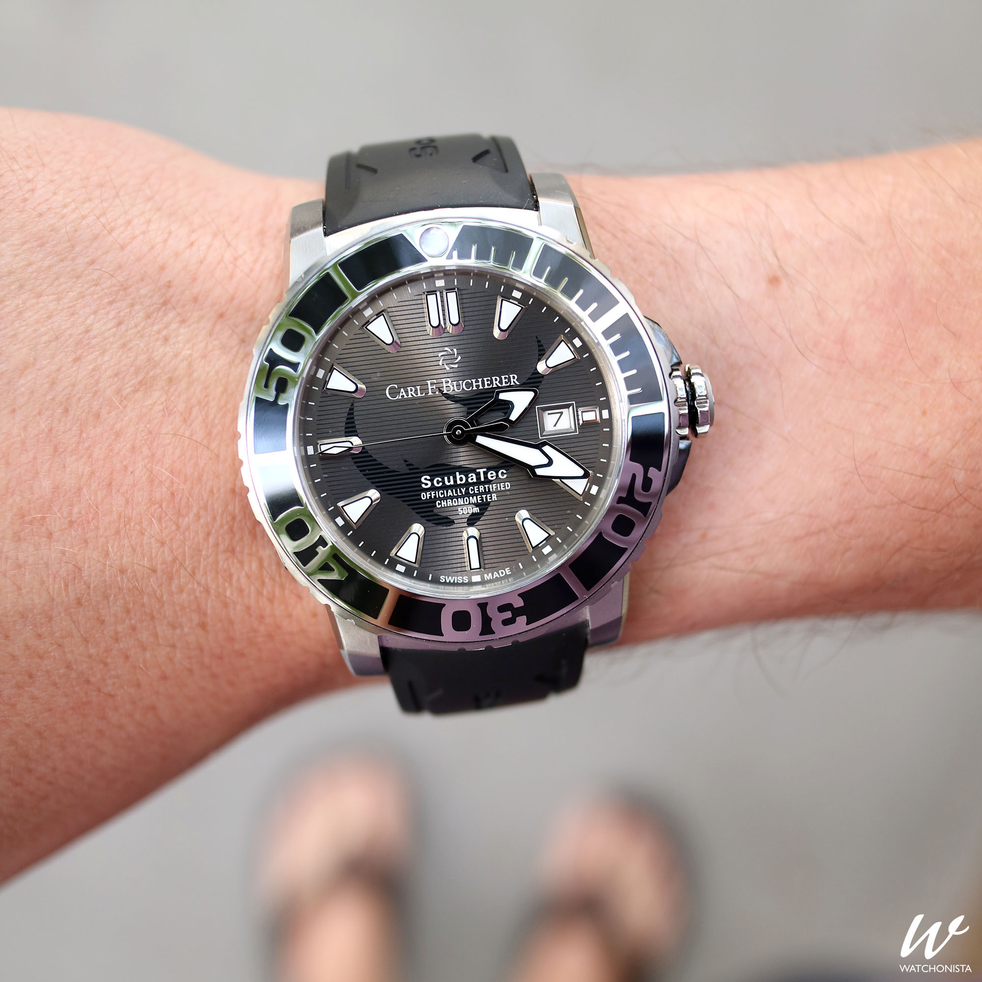 carl f bucherer diver