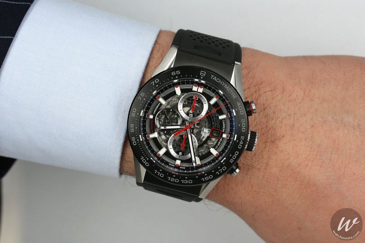 Montre Tag Heuer Carrera Calibre Heuer 01 Automatique - CAR2A1Z.FT6044