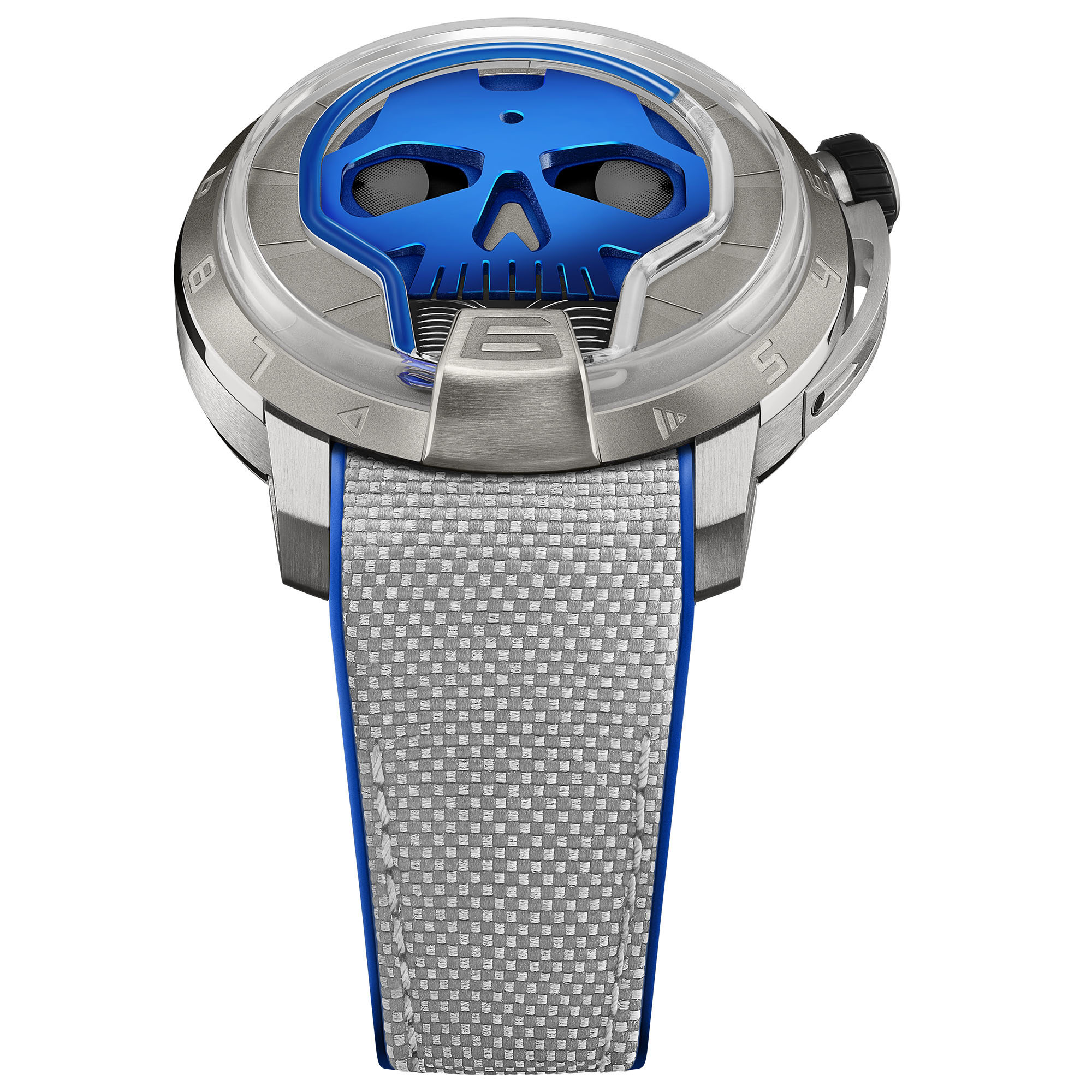 HYT Skull 48.8 Blue | Watchonista