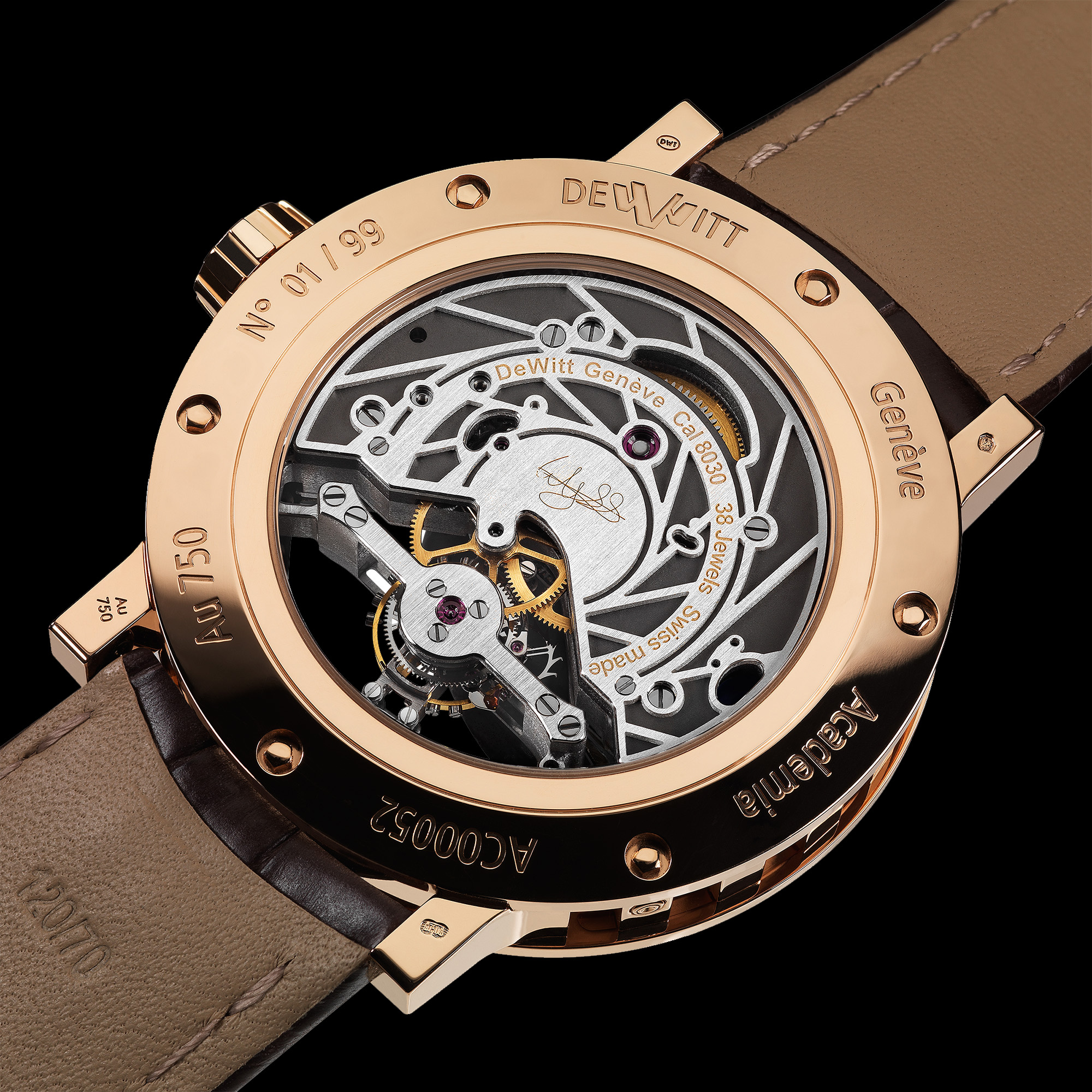 DeWitt presents the Academia Grand Tourbillon Watchonista