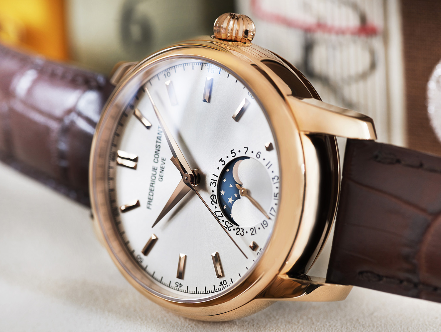 Classic Manufacture Moonphase When beauty and know how are one Frederique Constant