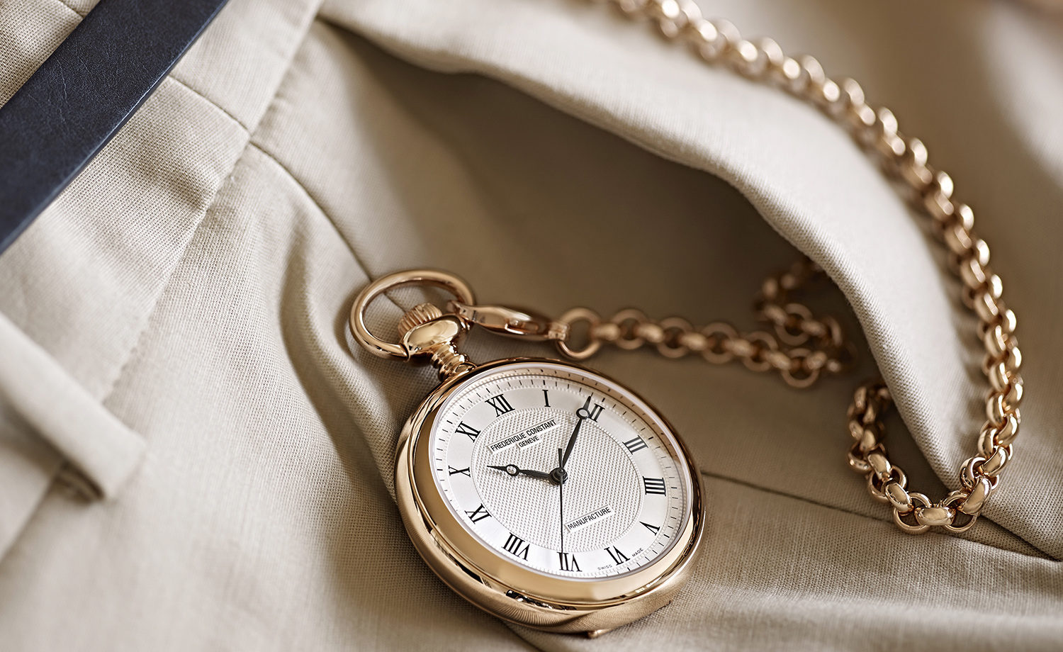 Frederique Constant revives the tradition Manufacture Pocket Watch Frederique Constant