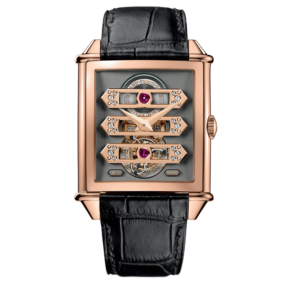 Vintage 1945 Tourbillon with Three Gold Bridges Girard Perregaux