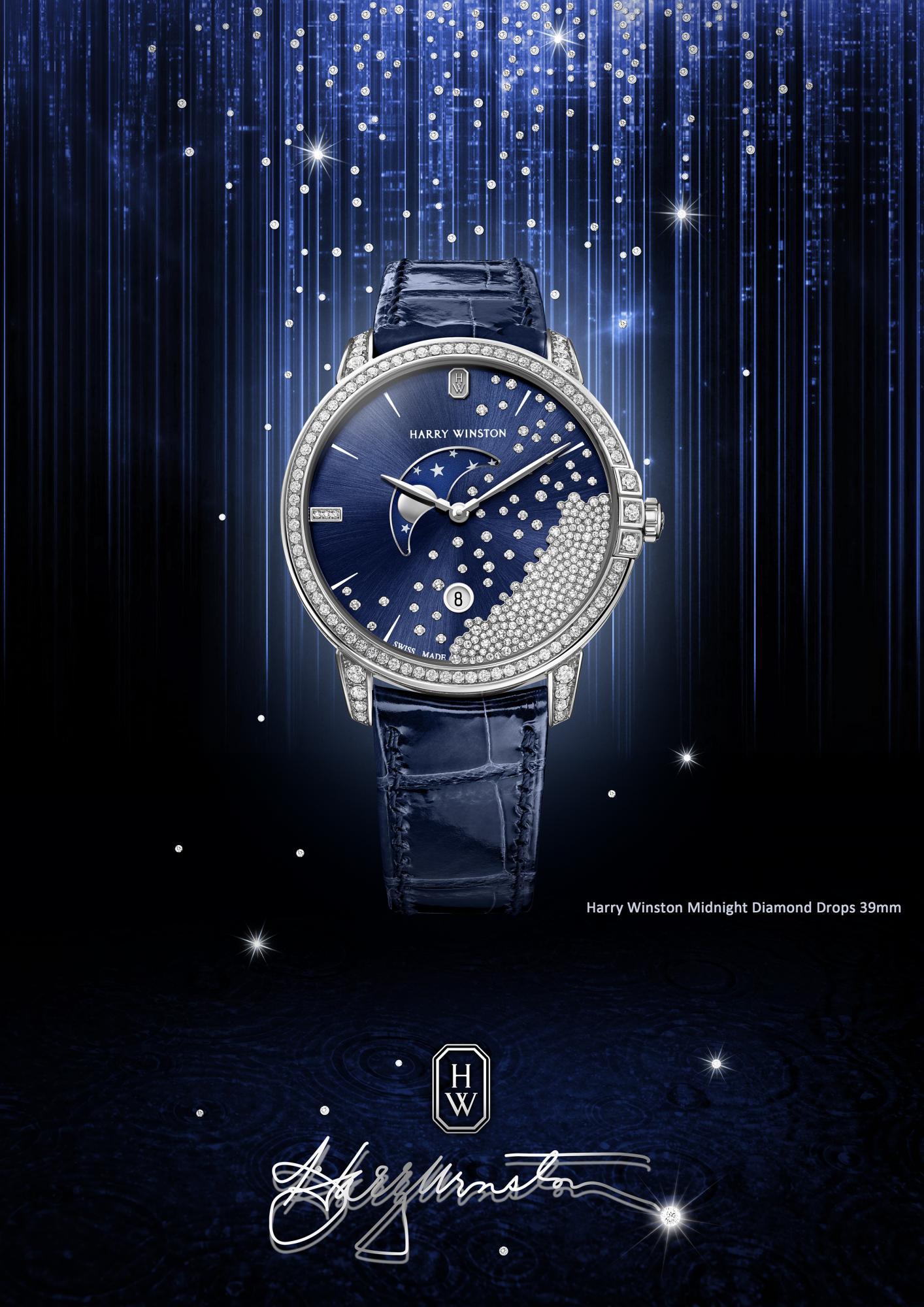 s*y様 北へ。Diamond Dust Drops　時計 Dextera octagon watch, Swiss Made, Metal bracelet, Silver tone