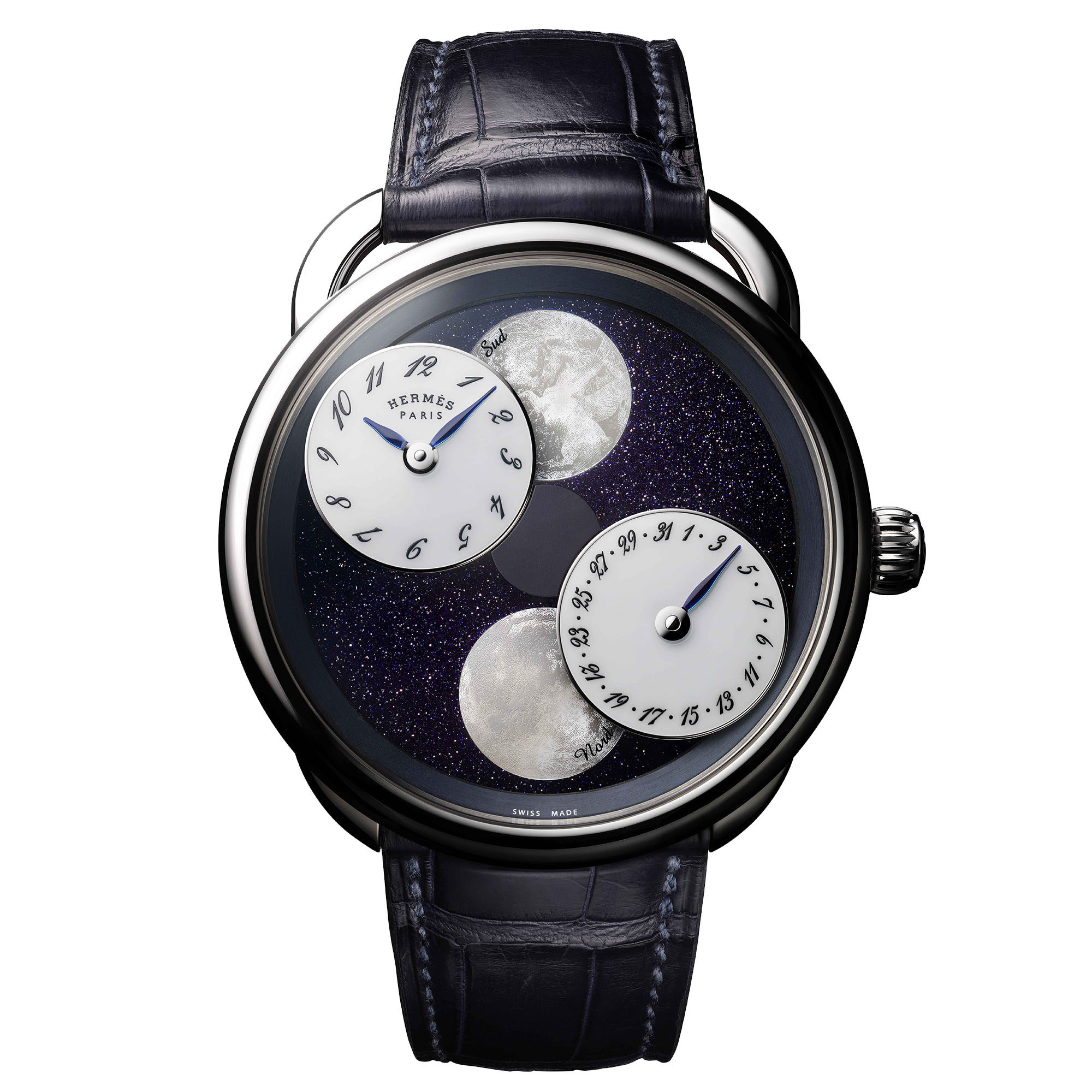 Hermes sales arceau moonphase