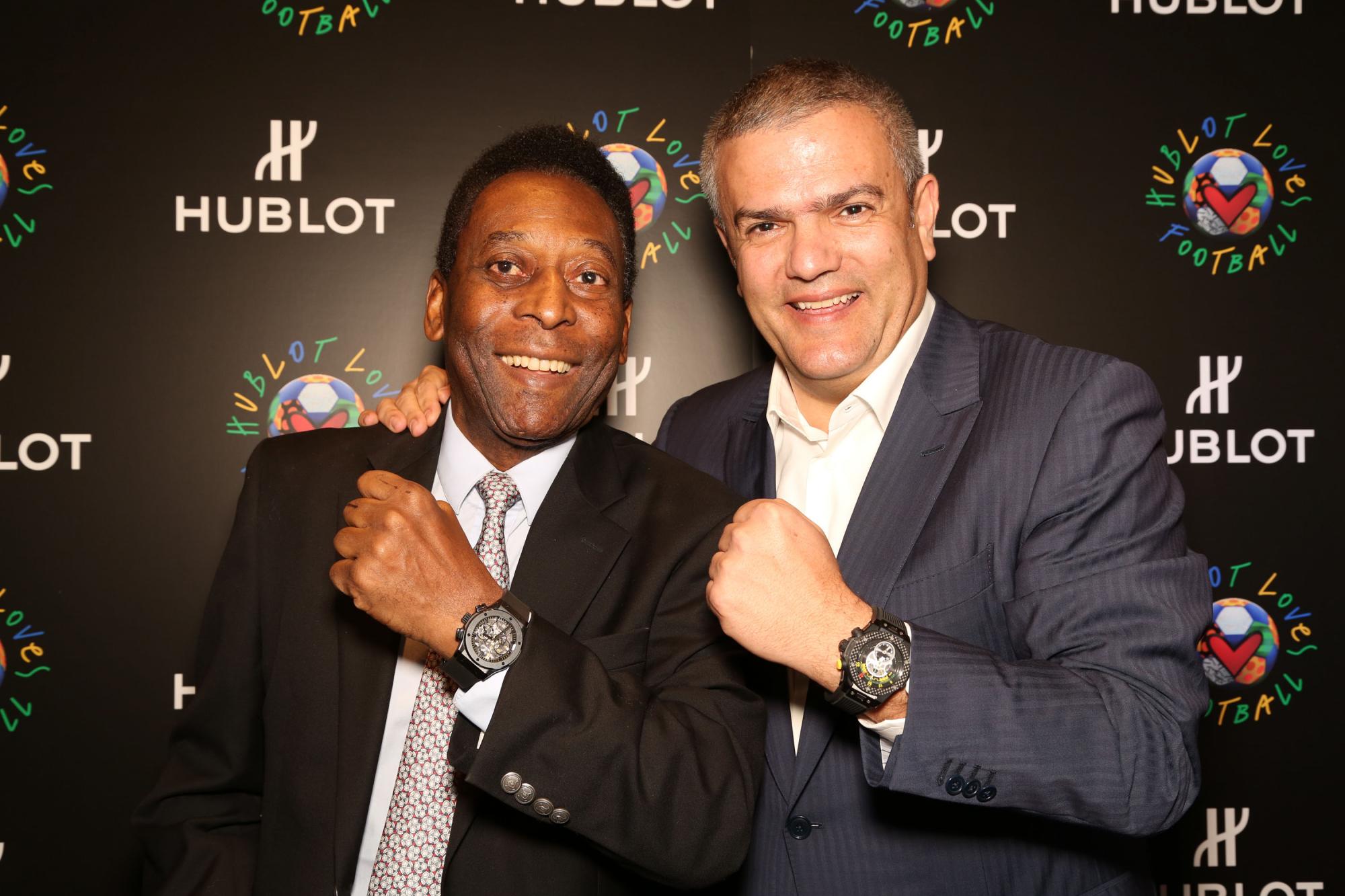 Hublot & Pelé Bring Hublot Loves Football Global Campaign to