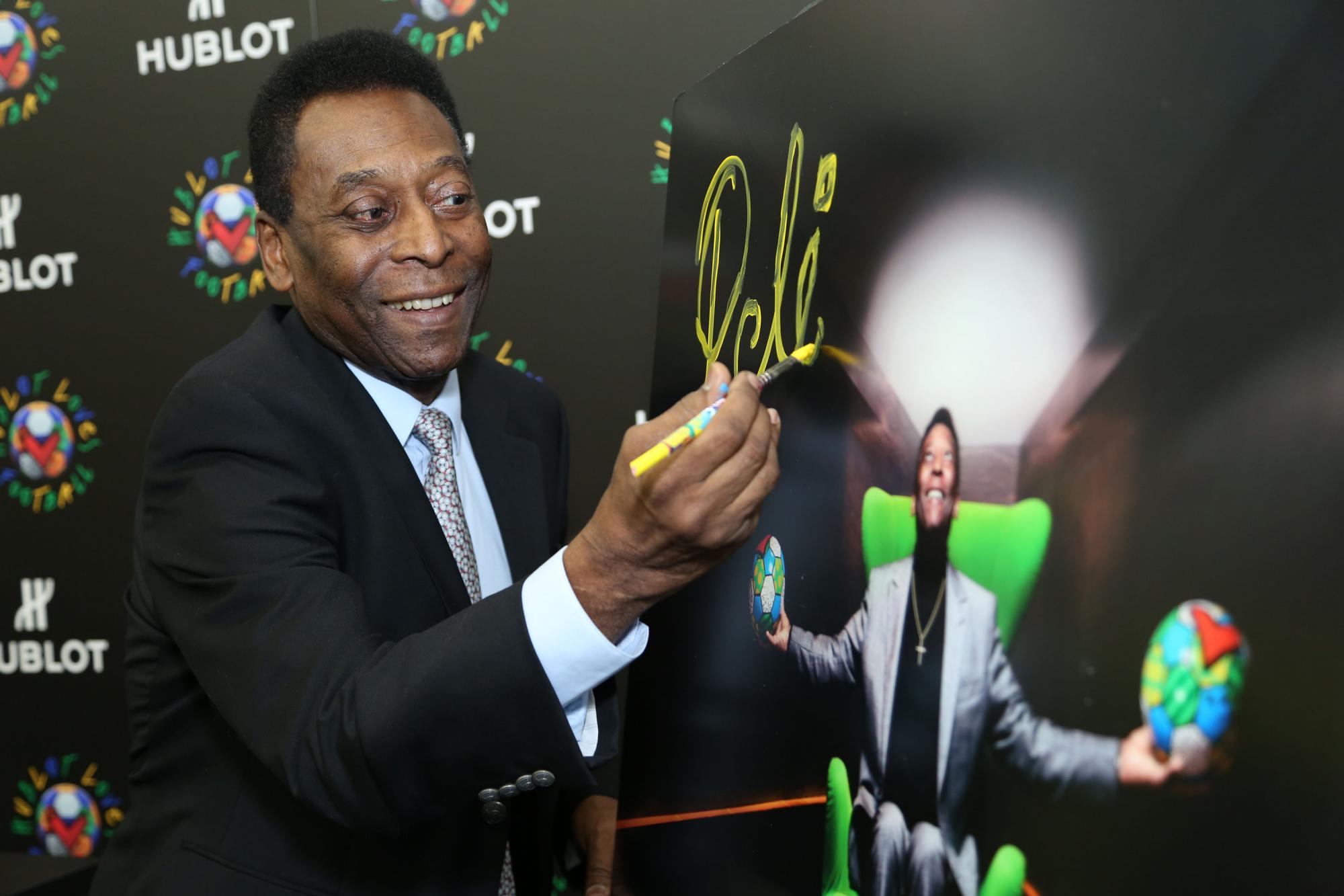 News Central - Hublot and Pelé celebrate “Hublot Loves Football