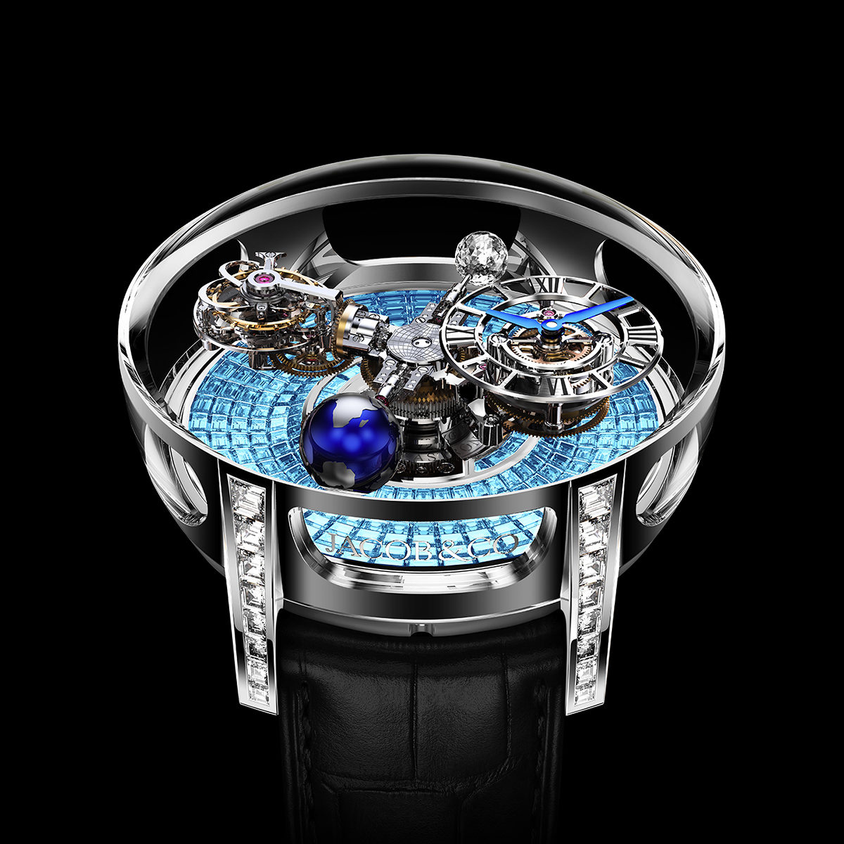 Jacob & Co. Astronomia Tourbillon Icy Blue Sapphires | Jacob & Co.