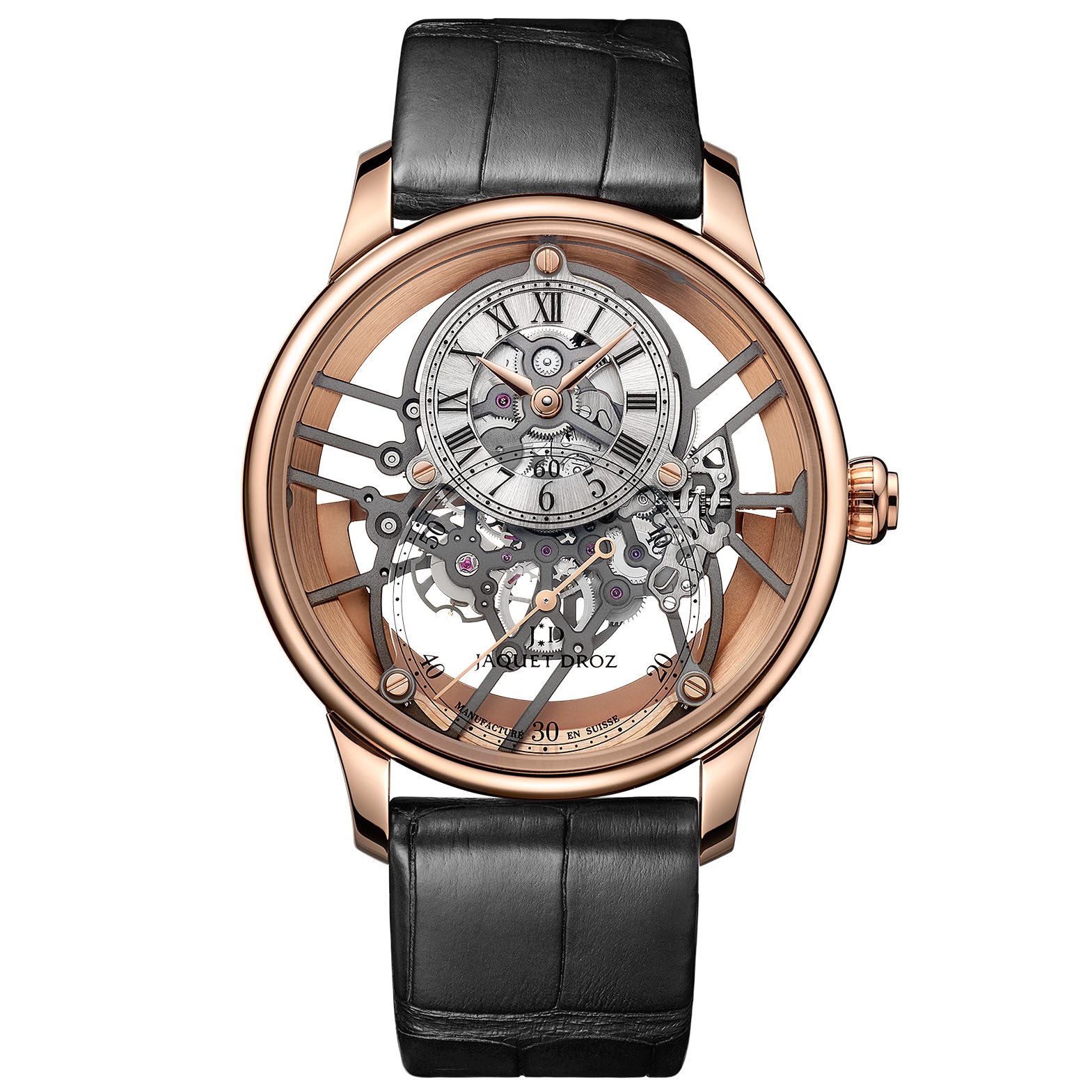 Grande Seconde Skelet-One Red Gold Sapphire | Watchonista