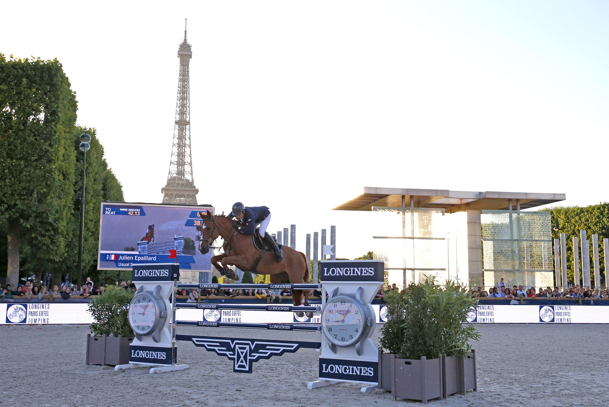 The Longines Paris Eiffel Jumping returned to its iconic location in