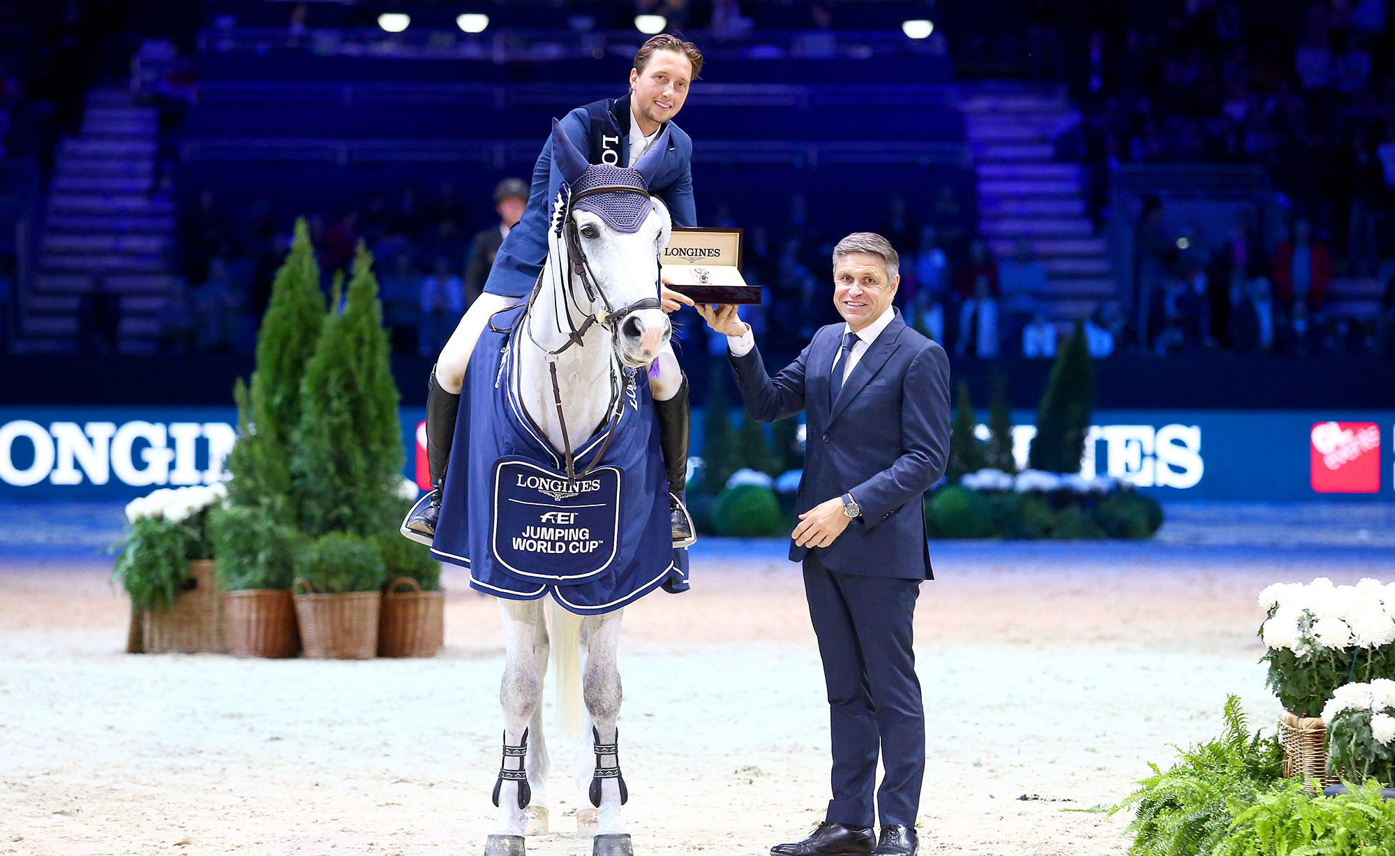 Martin Fuchs And Clooney Were Highly Successful At Equita Longines