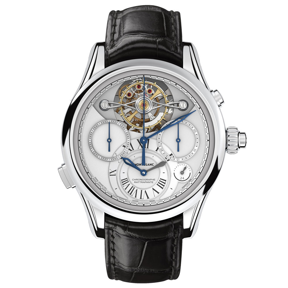Montblanc collection villeret 1858 exotourbillon rattrapante cheap