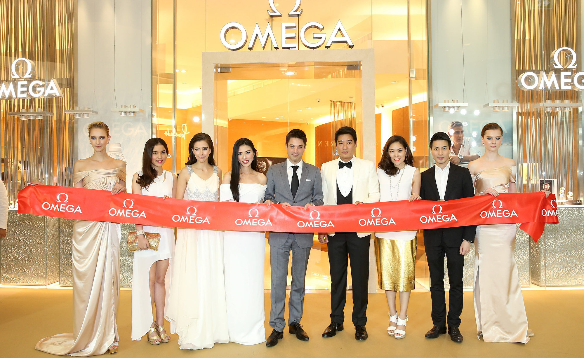 OMEGA celebrates the opening of its third boutique in Bangkok Omega