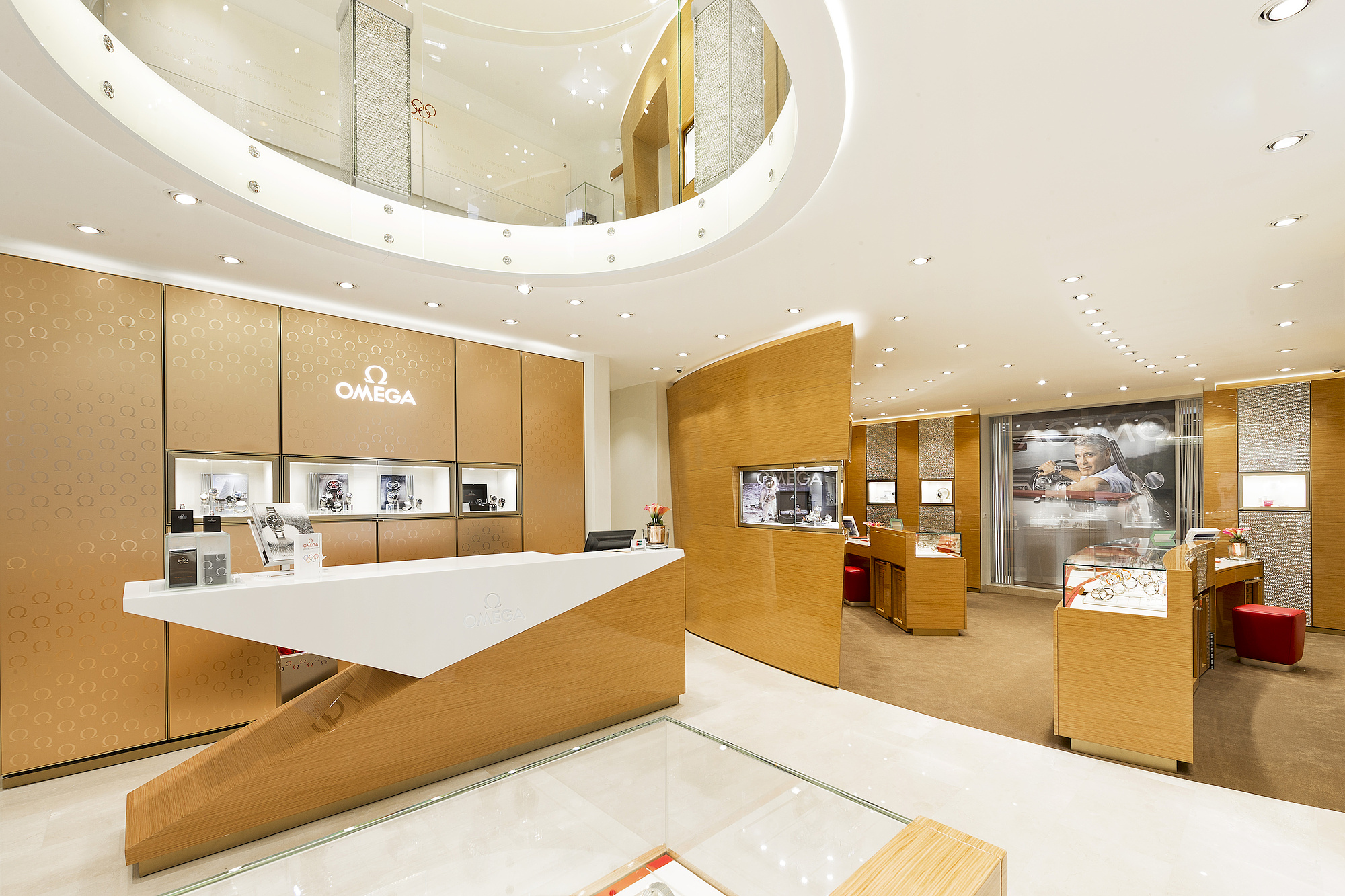 Omega flagship hotsell store