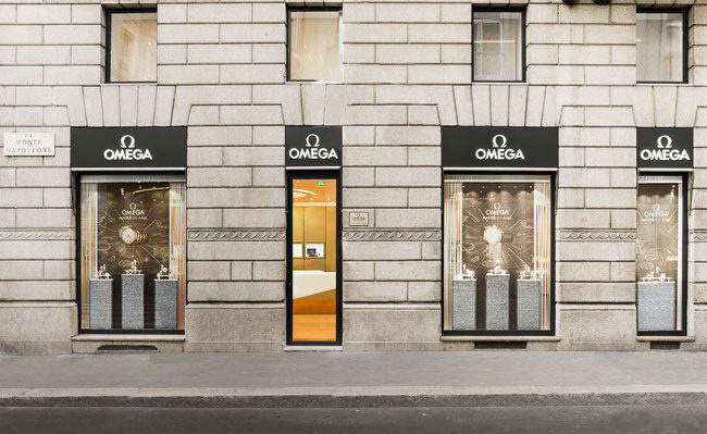 Omega flagship store discount
