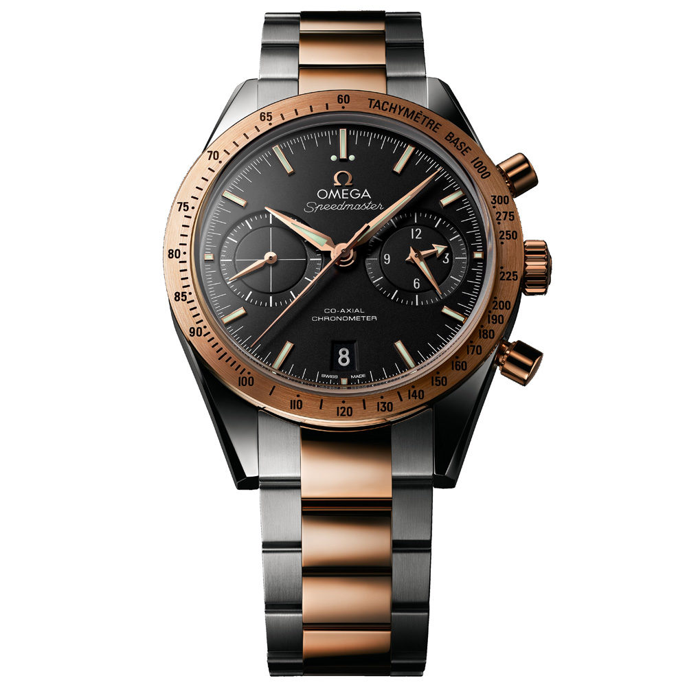 speedmaster 57 blue dial