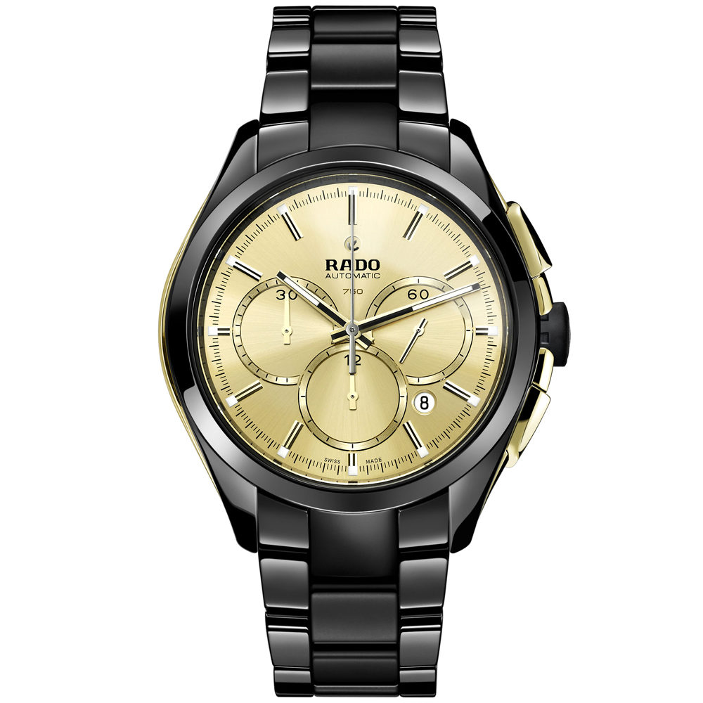 rado hyperchrome gold