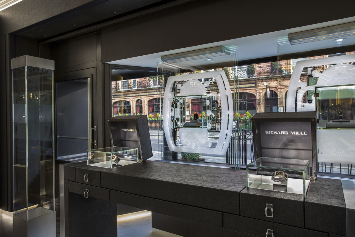 RICHARD MILLE OPENS NEW FLAGSHIP STORE ON MOUNT STREET MAYFAIR Richard Mille