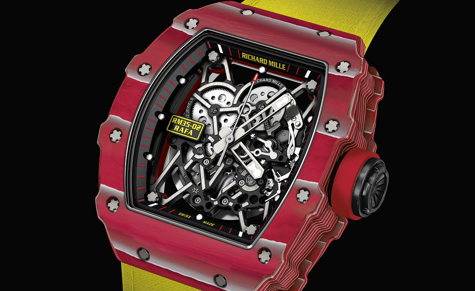 RICHARD MILLE PRESENTS THE NEW RM 35 02 RAFAEL NADAL Richard Mille
