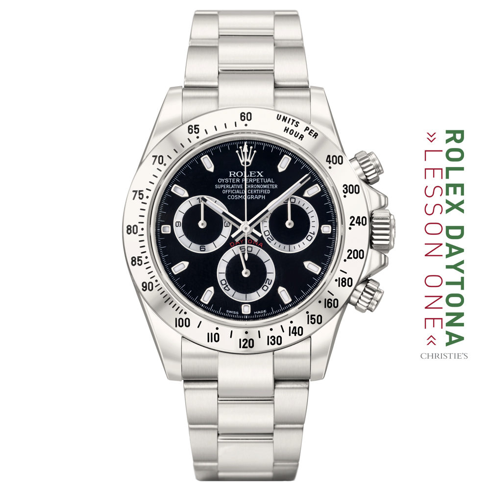 The 116520 S S Omani Nero 5 Liner Oyster Perpetual Cosmograph