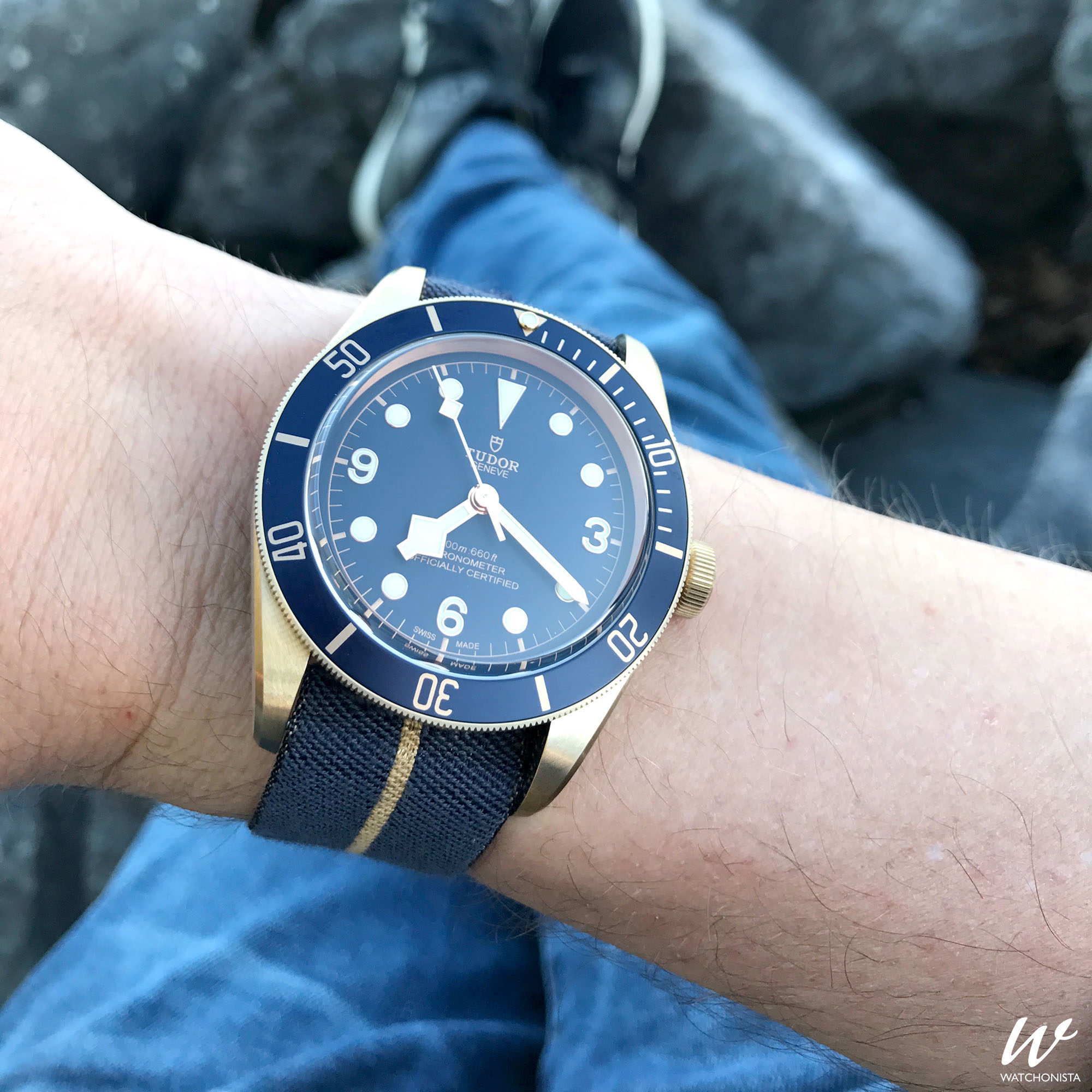 Review: TUDOR Black Bay Bronze Blue Bucherer Edition ...